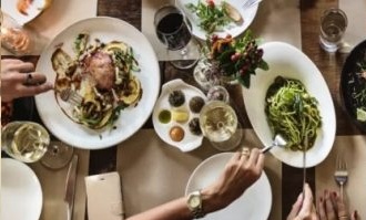 servizio tavolo  francese indiretto