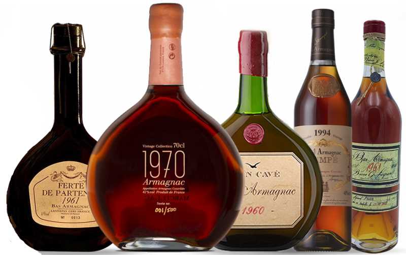 armagnac bottiglie