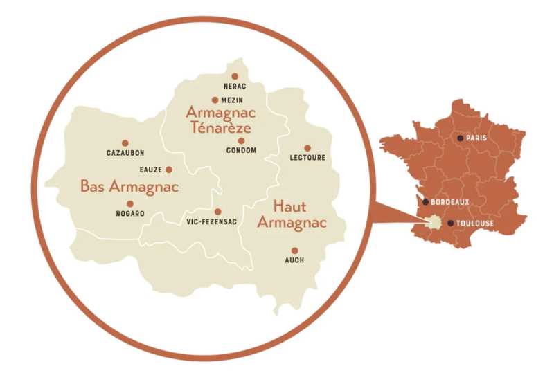 armagnac map