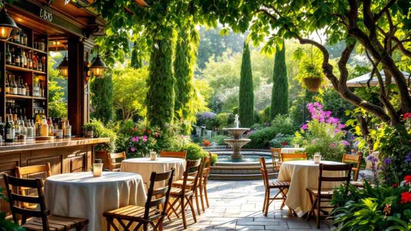 bar giardino