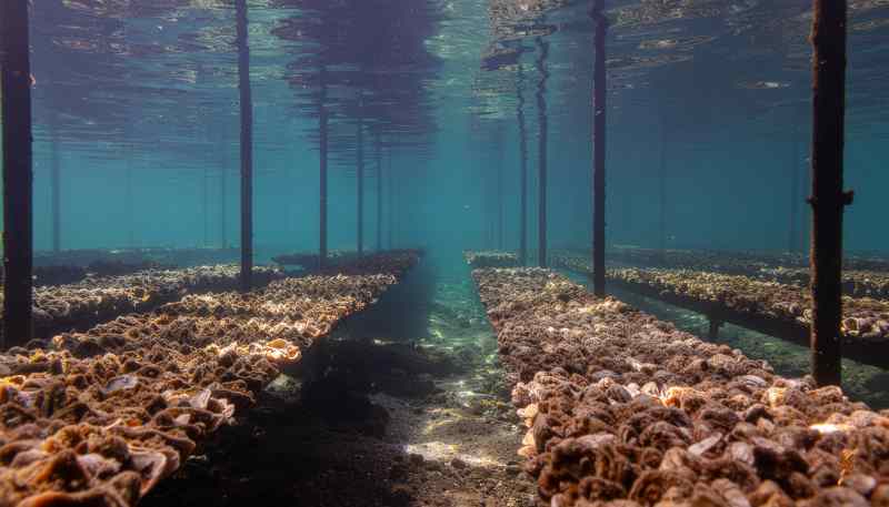 ostriche allevamento a parco